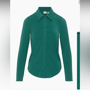 NWT Pose Stretchy Button Up